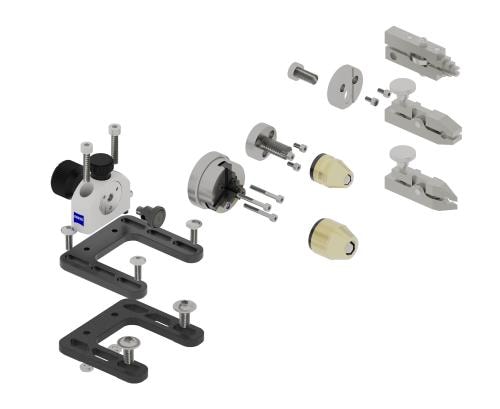 OmniFix specimen holder- kit with rotary axis foto del producto