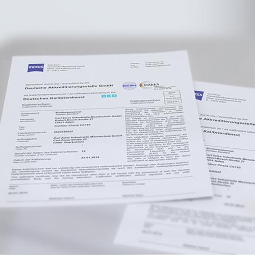 Calibraci&oacute;n DAkkS de METROTOM-Check foto del producto