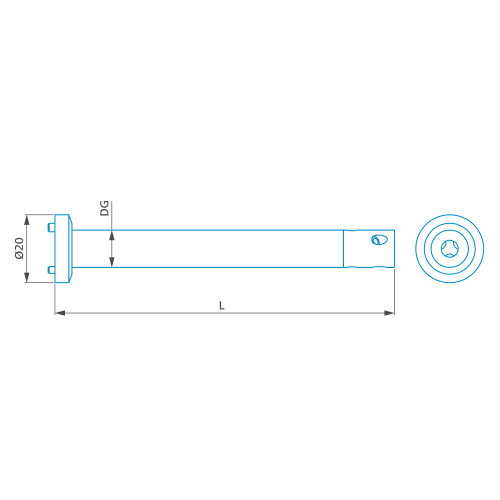 Extensi&oacute;n con receptor de cono, ThermoFit Pro foto del producto