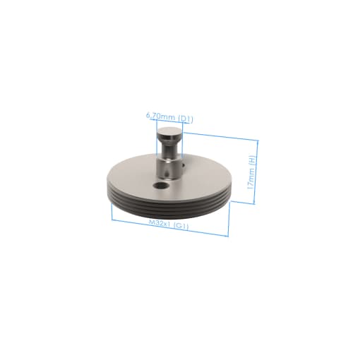 Bolt disk for Quader - M32x1, AF25, 5 pieces foto del producto Back View L