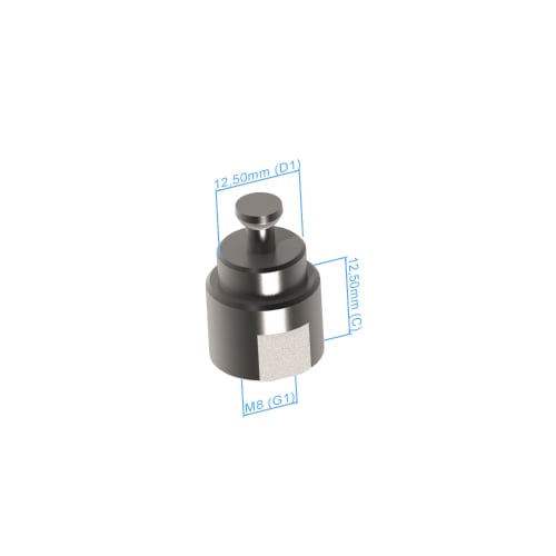 Bolt for Swivel arm - &Oslash;12, 2 pieces foto del producto Back View L