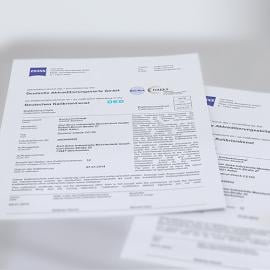 Calibraci&oacute;n DAkkS, medidor escalonado nivel 0, 2020 mm foto del producto