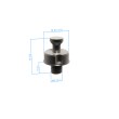 Combi bolt - M6 short, AF25, 10 pieces foto del producto Back View S