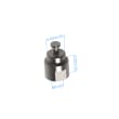 Bolt for Swivel arm - &Oslash;12, 2 pieces foto del producto Back View S