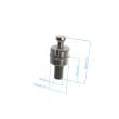 Combi bolt - M6 long, AF25, 10 pieces foto del producto Back View S