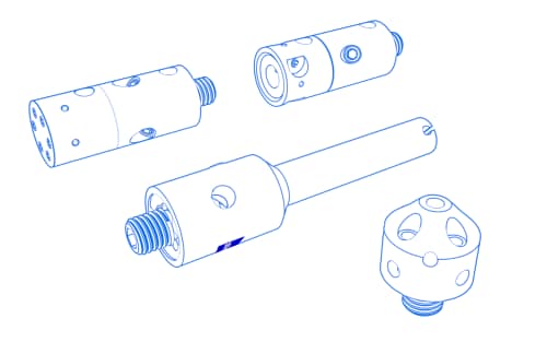Soportes de palpadores