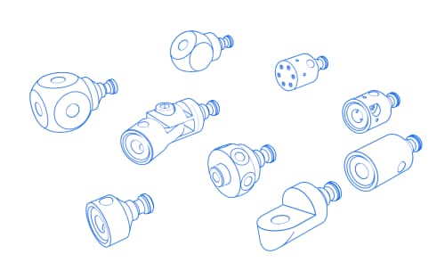 Insertos con adaptador c&oacute;nico