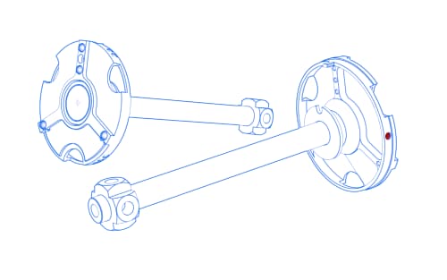 Plato adaptador VAST XXT TL3 con extensi&oacute;n de plato y cubo