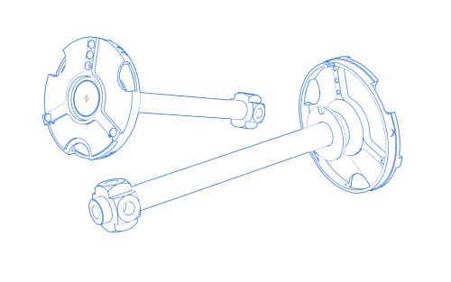 Plato adaptador VAST XXT TL1 con extensi&oacute;n de plato y cubo