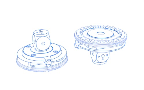 Platos adaptadores VAST XTR Pro