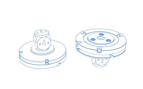 Platos adaptadores VAST/VAST Gold M5 Pro