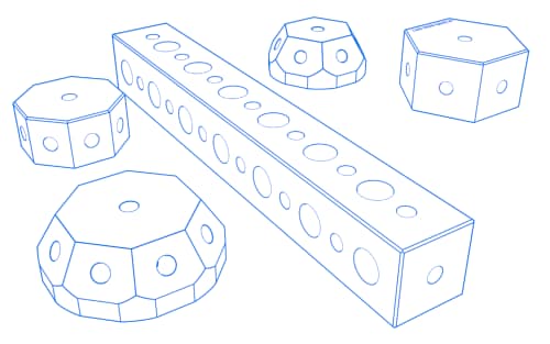 Cubos de varias caras